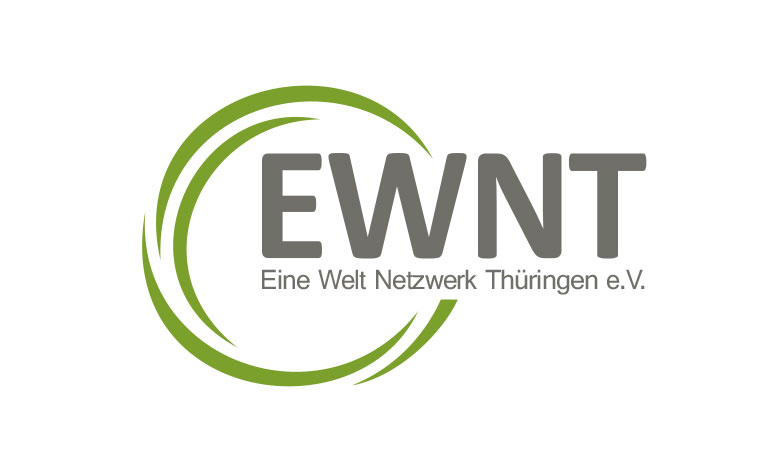 Das Logo des Eine Welt Netzwerk Thüringen.