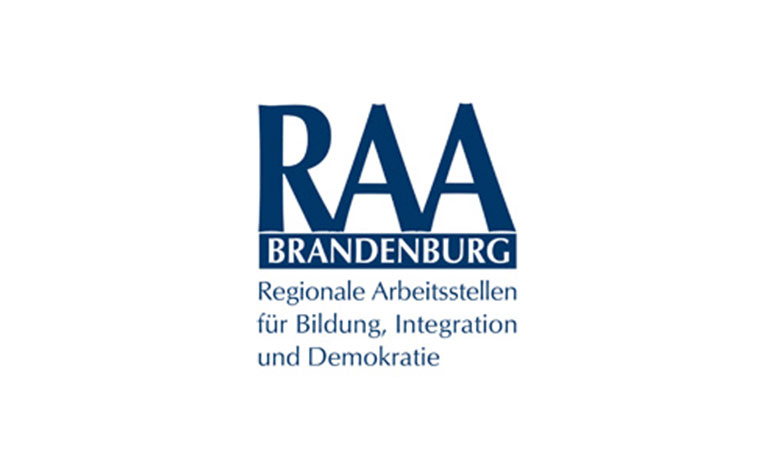 Das Logo der Regionalen Arbeitsstellen für Bildung, Integration und Demokratie (RAA)